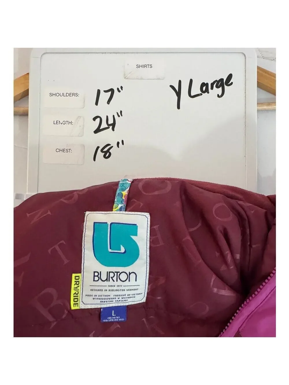 Burton good pre